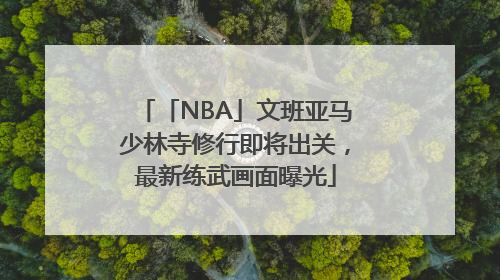 「NBA」文班亚马少林寺修行即将出关，最新练武画面曝光