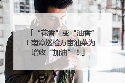 “花香”变“油香”！南漳巡检万亩油菜为增收“加油”！