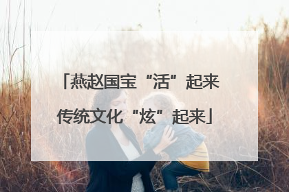 燕赵国宝“活”起来 传统文化“炫”起来
