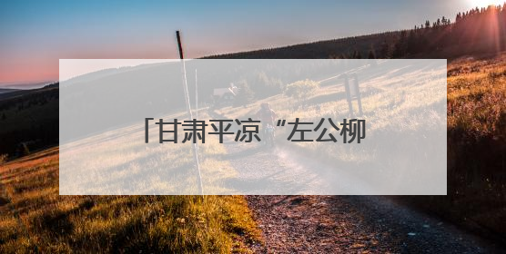甘肃平凉“左公柳”复壮记：158年古树群焕发新生机