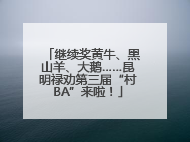 继续奖黄牛、黑山羊、大鹅……昆明禄劝第三届“村BA”来啦！