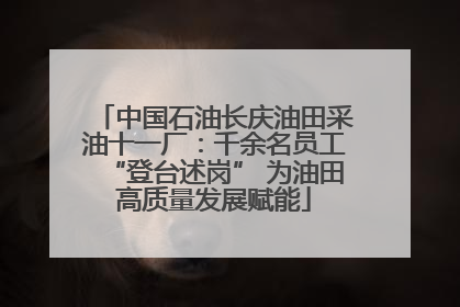 中国石油长庆油田采油十一厂：千余名员工“登台述岗” 为油田高质量发展赋能