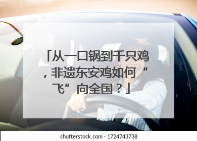 从一口锅到千只鸡，非遗东安鸡如何“飞”向全国？