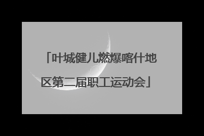 叶城健儿燃爆喀什地区第二届职工运动会