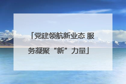 党建领航新业态 服务凝聚“新”力量