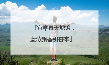 宜章县天塘镇：蓝莓飘香引客来