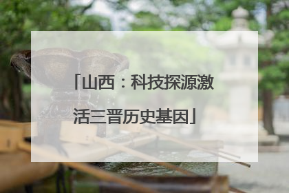 山西：科技探源激活三晋历史基因
