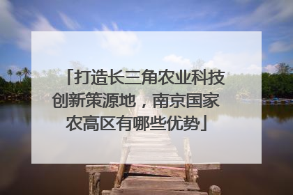 打造长三角农业科技创新策源地，南京国家农高区有哪些优势