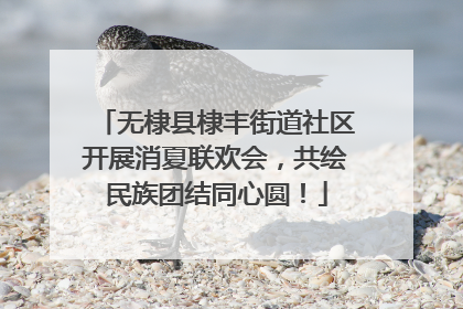 无棣县棣丰街道社区开展消夏联欢会，共绘民族团结同心圆！
