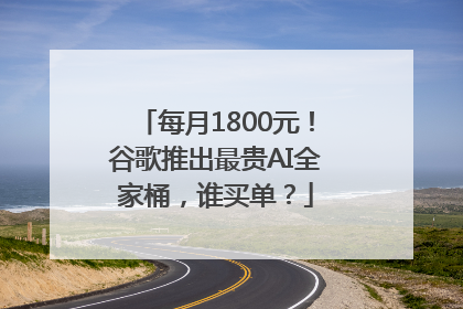 每月1800元！谷歌推出最贵AI全家桶，谁买单？