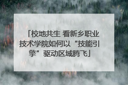 校地共生 看新乡职业技术学院如何以“技能引擎”驱动区域腾飞