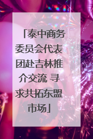 泰中商务委员会代表团赴吉林推介交流 寻求共拓东盟市场