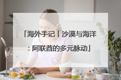 海外手记丨沙漠与海洋：阿联酋的多元脉动