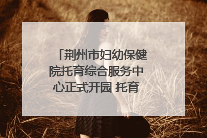 荆州市妇幼保健院托育综合服务中心正式开园 托育宣传月同步启动