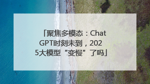 聚焦多模态：ChatGPT时刻未到，2025大模型“变慢”了吗