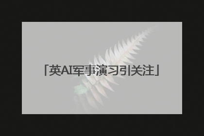 英AI军事演习引关注