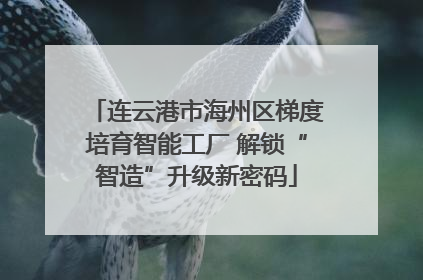 连云港市海州区梯度培育智能工厂 解锁“智造”升级新密码